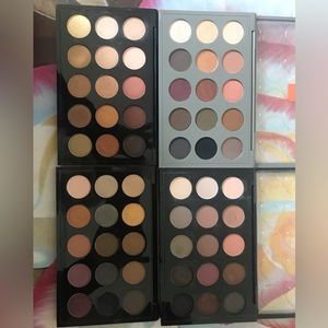 4 MAC 15 pan palettes
